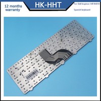HK-HHT keyboard Spanyol SP LA Latin untuk Dell Inspiron N4010 N4030 14V 14R laptop