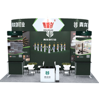 Stand de présentation modulaire style résistant, support d'exposition extérieure