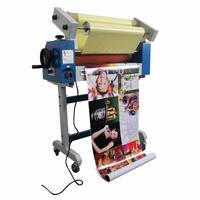 Machine à laminer à froid semi-automatique électrique EC-650 650 mm pour film PVC avec fonction d'auto-décollement du film