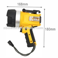 Lampe torche de plongée LED rechargeable haute puissance, étanche IP67, longue portée