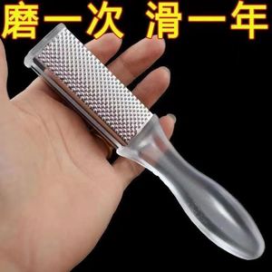 ตะไบเท้าพลาสติกใสทรงสี่เหลี่ยมพร้อมหินขัดสำหรับใช้ในบ้าน - Product Image 1