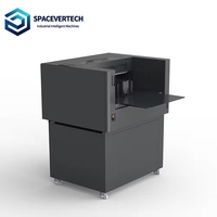 Máquina de corte y grabado de etiquetas con servomotor de alimentación automática de papel de alta capacidad, máquina troqueladora de doble cabezal