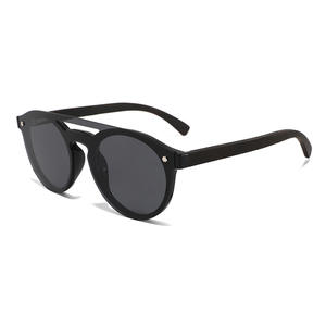 Gafas de Sol Conchen sin Marco, Lentes Polarizadas TAC con Protección UV400, Patillas de Madera, Protección Solar para Hombre, Viajes, Conducción, Moda - Product Image 3