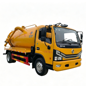 4x2 sewer cleaning and septic tank extraction truck, manual transmission sewage suction truck, equipped with a <b>vacuum</b> <b>pump</b> - Product Image 1
