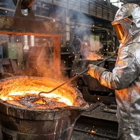 Pièces moulées sur mesure en fonte ductile et gris, moulage au sable, services de fonderie de précision certifiés ISO9001 pour l'automobile et la machinerie (OEM/ODM)
