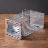 Jaula Ratonera Comprar Cría Ratón Amigable Mascota Cubo Roedor Control de animales Captura Cebo Hámster Humano Trampa para ratas