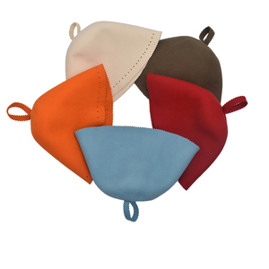 Chapeaux de sauna SPA Banya en feutre de laine naturelle 100% durable et de qualité supérieure, moulés en une seule pièce, pour hommes et femmes - Product Image 5