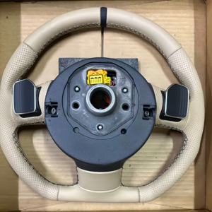 Volant en cuir blanc perforé pour <span class=keywords><strong>Audi</strong></span> B9 A3 A4 A5 S4 RS5 S3 S4 S5 A6 A7 A8 Q5 Q7 TT R8 S6 RS6 RS7 S7 B8.5 B8 - Product Image 4