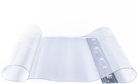 Film LED transparent ultra-fin, écran LED adhésif flexible pour vitrine de magasin, façade de centre commercial