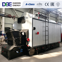 Chaudière à vapeur à biomasse, alimentée aux granulés de bois, 2 tonnes, 4 tonnes, à double tambour, à tubes d'eau, à grille à chaînes pour usine textile et papetière