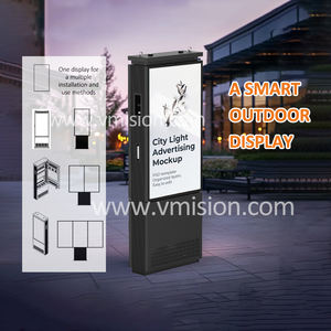 全彩高清户外视频液晶显示器播放广告播放器设备亭数字标牌和显示器 - Product Image 6