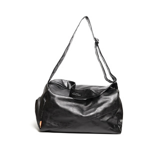 Large Office Unisex Fall Winter Casual Custom Tote Designer Retro Personality Luxury Purses and Handbags Black Shoulder <strong>Bag</strong> - Product Image 6