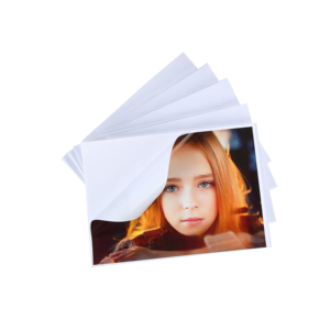 Papier <span class=keywords><strong>Photo</strong></span> Jet d'Encre Autocollant Brillant A4 135g de Haute Qualité, Impression Couleur, pour Imprimantes Jet d'Encre (Vente en Gros) - Product Image 5