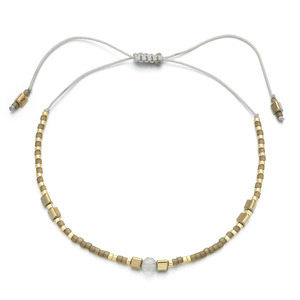 Hạt Giống Nhật Bản Miyuki Đá Quý Handmade Macrame Vòng Đeo Tay Có Thể Điều Chỉnh Phụ Nữ Dễ Thương Thiết Kế Vòng Tay Kích Thước Nhỏ - Product Image 6