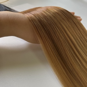 <span class=keywords><strong>Prix</strong></span> d'usine – Cheveux synthétiques longs et soyeux, lisses comme des baguettes, pré-bouclés, double trame, en vrac, pour femmes – 24, 28 et 30 pouces - Product Image 3