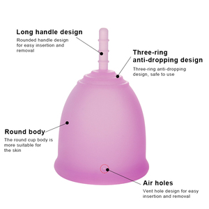 Disque menstruel pliable réutilisable en silicone de qualité médicale <span class=keywords><strong>pour</strong></span> femme avec stérilisateur - Product Image 3