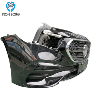 Para mercedes-benz Clase E 24-25 E450 E350 AMG E53 4Matic W214 <span class=keywords><strong>C214</strong></span> Kit de radiador ventilador electrónico sistema de refrigeración Kit de parachoques delantero - Product Image 4