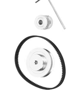 Polea Síncrona de Desaceleración <span class=keywords><strong>BF</strong></span>, Polea de Sincronización de Paso, Polea de Aluminio de 20/60 Dientes, Piezas de Impresora 3D P36 GT26 - Product Image 2