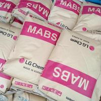 Granulés de plastique LG Chem MABS TR-557, résine à haute résistance aux chocs pour l'emballage cosmétique, les pièces d'appareils électroménagers, le moulage par injection