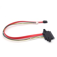 SATA15 + 7 pines con tornillos Alimentación/datos a JST3 Pin 600 MB/seg IDE Alimentación SATA Cable de datos de alimentación