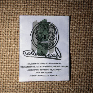 Etiqueta Tejida Personalizada para Ropa, Etiqueta de Lujo con Logotipo de Marca Privada, Etiqueta de Cuello con Talla y Cuidado de Lavado, Etiqueta de Prenda y Logotipo de Marca Privada para Ropa - Product Image 6