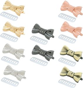 PCS Bowknot Label Tag With Shim Metal Sign Alloy Sewing Items Accessories For <b>Purses</b> Bags Shoes Clothes - Product Image 1