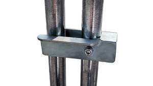 Güneş ve yağmura dayanıklı galvanizli çelikten yapılmış, naylon ağ kaplamalı, dış mekan tavuk kümesi, gümüş rengi, 3x2x2 metre. - Product Image 5