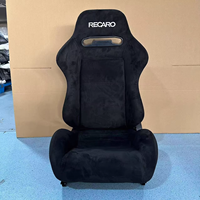 Sièges de course personnalisés en usine, sièges baquet en tissu carbone noir, siège de course classique original Recaro