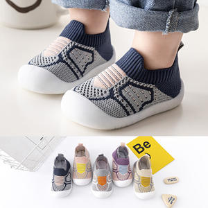 Zapatos <span class=keywords><strong>de</strong></span> Bebé Antideslizantes con Suela Suave para Primavera y Otoño, Zapatos Transpirables <span class=keywords><strong>de</strong></span> Malla Tejida para Verano, Zapatos Tipo Calcetín para Niños - Product Image 2