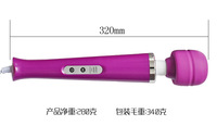 Vibrierender AV-Stick Leistungsstarker Vibrator für Frauen Großer Kopf Wandmassagegerät Klitoris-Stimulator Weibliches Erwachsenen-Sexspielzeug