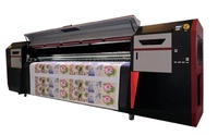 Impresora Mural de Barniz Crystaljet de 3.3m, Modelo CJ8000III, para Tinta UV con 4-12 Cabezales de Impresión Konica