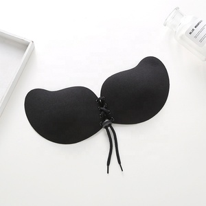 Sujetador Invisible sin Tirantes de Silicona para Vestido de Novia, Pegatina EN EL <span class=keywords><strong>Pecho</strong></span> con Cordón y Sujetador Adhesivo de Color de Mango, Accesorio para Vestido de Novia, 1 Unidad - Product Image 5