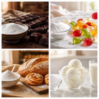 Poudre de Maltitol de Qualité Alimentaire 99% Min, Fourniture d'Usine, Poudre de Maltitol Cristalline pour Confiserie, Pâtisserie et Boissons