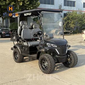 Voiturette de <span class=keywords><strong>golf</strong></span> électrique homologuée pour la route en <span class=keywords><strong>Californie</strong></span>, nouvelle conception, voiturettes de <span class=keywords><strong>golf</strong></span> personnalisées, batterie lithium 60V, autonomie 80-100 km, certifiée CE - Product Image 2
