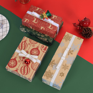 Custom Wholesale Gift Packing <strong>Paper</strong> Logo Printed <strong>Cheap</strong> Party 2023 New Festival <strong>Wrapping</strong> Roll <strong>Christmas</strong> Packing <strong>Paper</strong> - Product Image 2