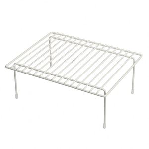 Three-Tier Metal Wicker Bamboo Dish Rack <b>Kitchen</b> <b>Shelf</b> Woven Storage Basket Organizer for Efficient <b>Kitchen</b> Use - Product Image 3