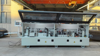 Machine à bordurer les panneaux de bois, machine à bordurer automatique contrôlée par PLC, pour la production de panneaux PVC, MDF, contreplaqué, bordure de meubles