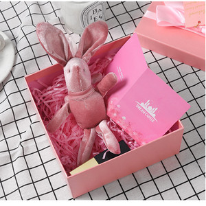 Búp Bê Thỏ Nhỏ Chúc Mừng Búp Bê Hộp Kẹo Đám Cưới Búp Bê Đồ Chơi Nhồi Bông Mặt Dây Chuyền Thỏ Nhung Hàn Quốc Quà Tặng Cho Bạn Bè Bán Buôn - Product Image 4