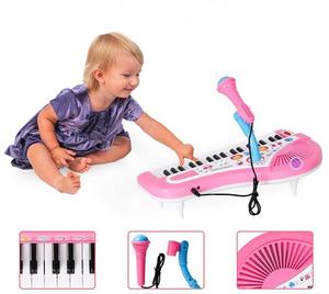 Nhà Máy Giá 37 phím âm nhạc bàn phím với microphone Giáo Dục Đàn piano đồ chơi điện tử organ cho trẻ em - Product Image 2