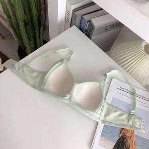 Ropa interior cómoda y transpirable para niñas al por mayor, <span class=keywords><strong>sin</strong></span> anillo de acero, sujetador fino y <span class=keywords><strong>sin</strong></span> rastro para el <span class=keywords><strong>pecho</strong></span> pequeño - Product Image 2