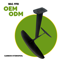 Planche de surf à aile en carbone AXIS BSC 970 pour le wing foil, le efoil, le SUP, les sports nautiques unisexes sur les lacs et les rivières, le downwind et le pumping hydrofoil.