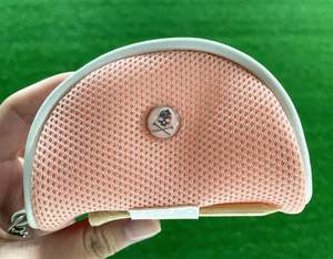 <span class=keywords><strong>2022</strong></span> nuevo patrón bolsa de pelota de golf accesorio de golf que puede contener dos pelotas disponibles en 3 colores - Product Image 6