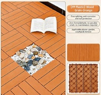 Losetas de Plástico PP para Exterior, Diseño de Adoquín, Ecológicas, para Terraza, Jardín, Balcón