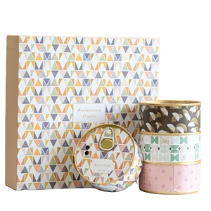 เทียนหอมขี้ผึ้งถั่วเหลืองเทียนหอมแบบกล่องของขวัญตามสั่ง - Product Image 1