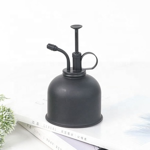 300ml Bouteille de pulvérisation de brumisateur d'eau en laiton vintage de style nordique avec pompe supérieure pour le jardin utilisant la couleur noire - Product Image 2