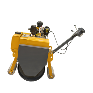 מכבש כביש רטט מיני 500 ק\\\"ג עם מנוע הונדה לתיקון אספלט - Product Image 5