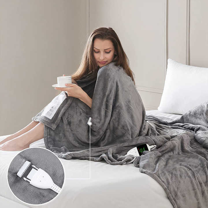 Source Wholesale Home Office Throw Washable Heated Electronic Blanket Fast  Heat Ningbo Electric Blanket For Winter on m.alibaba.com