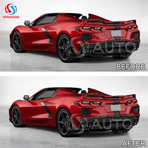 Garde-boue arrière compatible avec Chevy <span class=keywords><strong>Corvette</strong></span> C8 2020 2021 <span class=keywords><strong>2022</strong></span> 2023 - Product Image 3