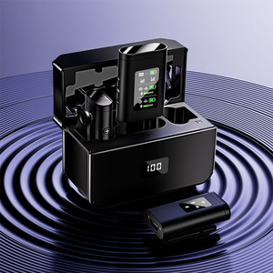 S33 BT chuyên nghiệp phát trực tiếp, video ngắn và thiết bị phòng thu micrô cổ áo vlog. Micro cổ áo không dây - Product Image 6