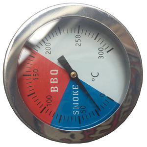 Termometer BBQ tahan karat, termometer kompor <span class=keywords><strong>Oven</strong></span> pembakar instan Dial Bimetal memasak profesional - Product Image 1